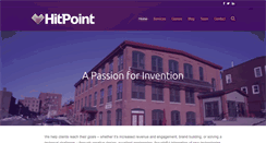 Desktop Screenshot of hitpointstudios.com