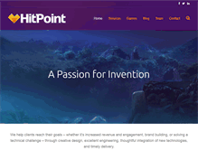 Tablet Screenshot of hitpointstudios.com